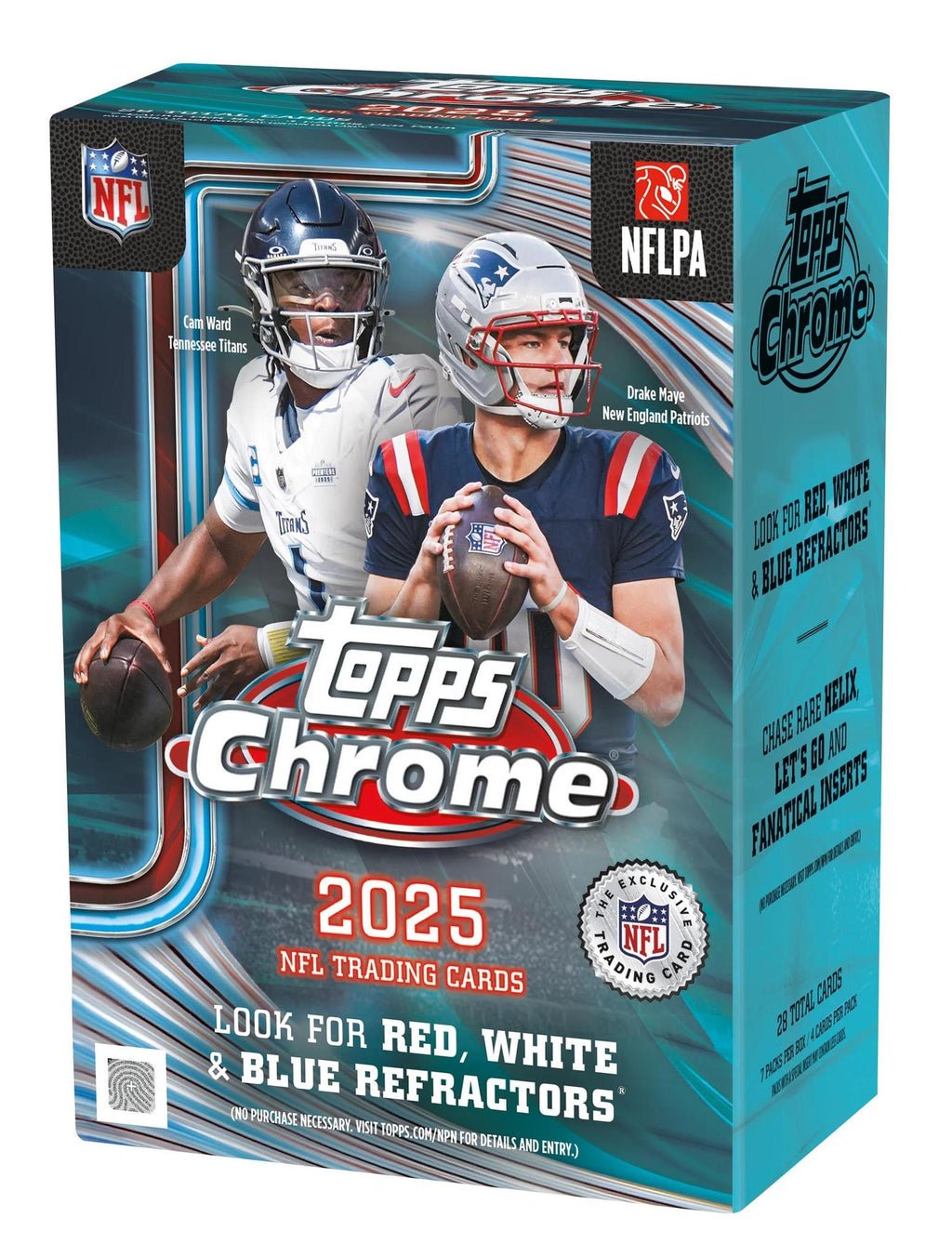 2025 Topps Chrome® Football - Value Box