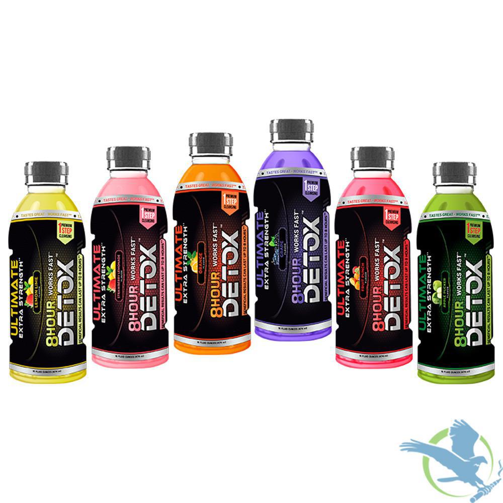 8 Hour Detox Premium Ultimate Extra Strength 1 Step Cleansing 16oz
