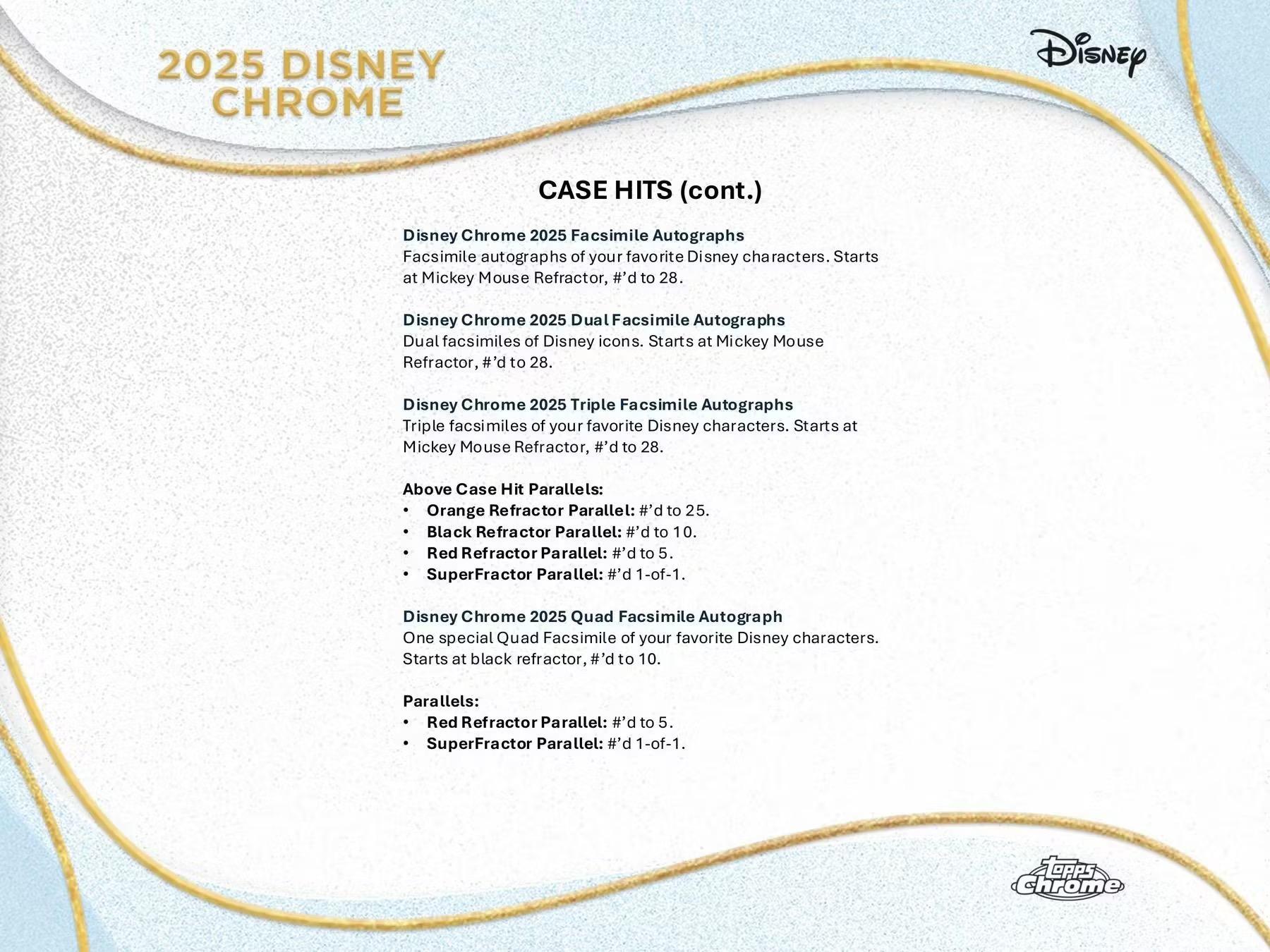 Topps 2025 Disney Chrome 7-Pack Blaster Box
