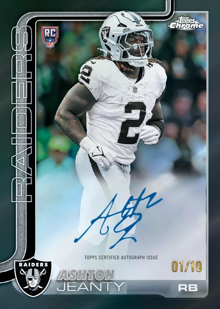 2025-26 Topps Chrome® Football - Hanger Box
