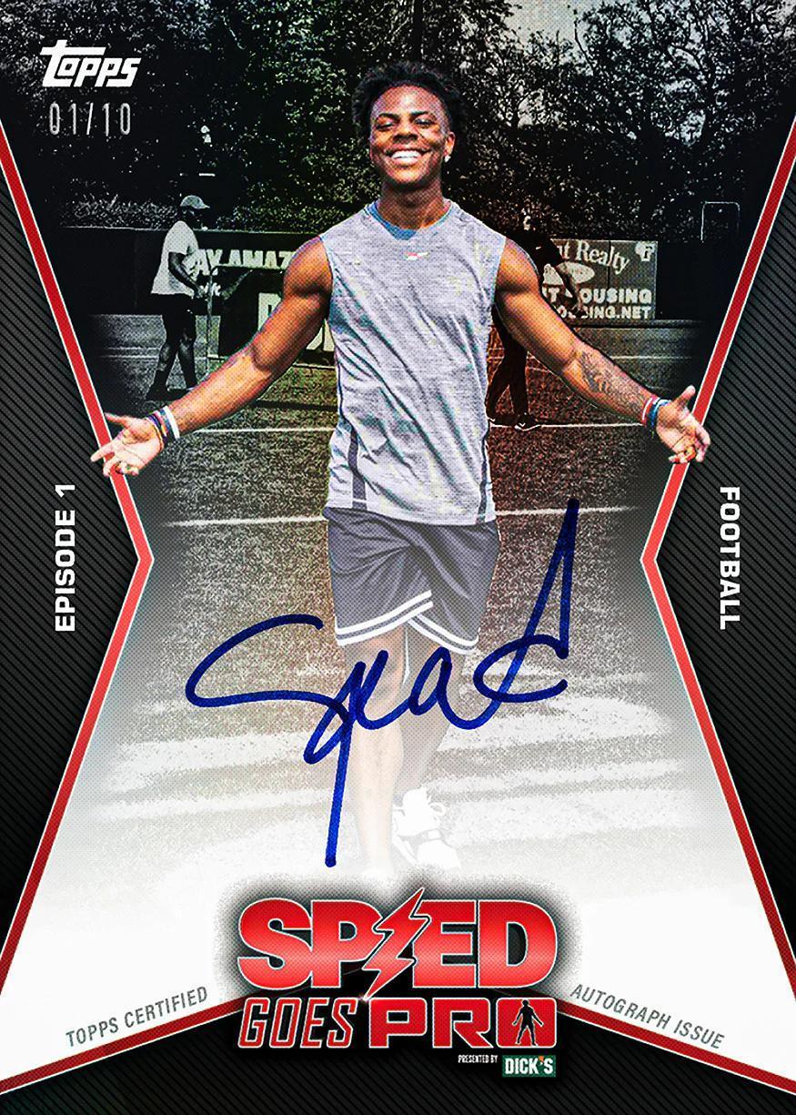 Topps Speed Goes Pro Packs