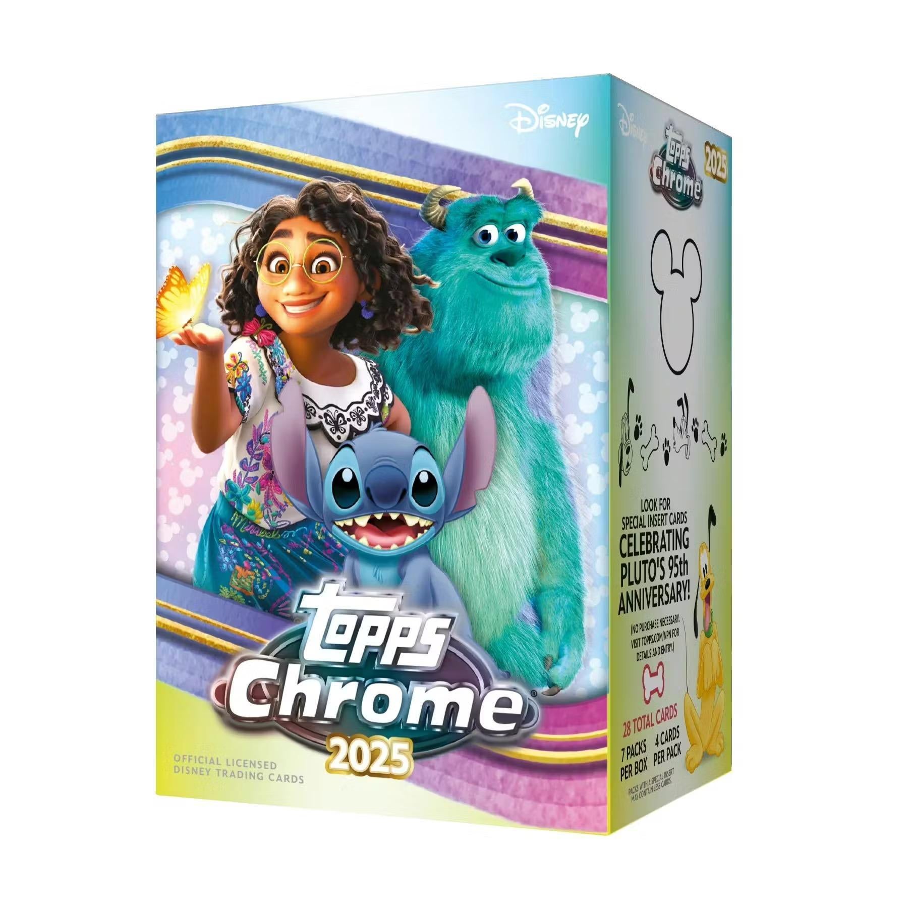 Topps 2025 Disney Chrome 7-Pack Blaster Box