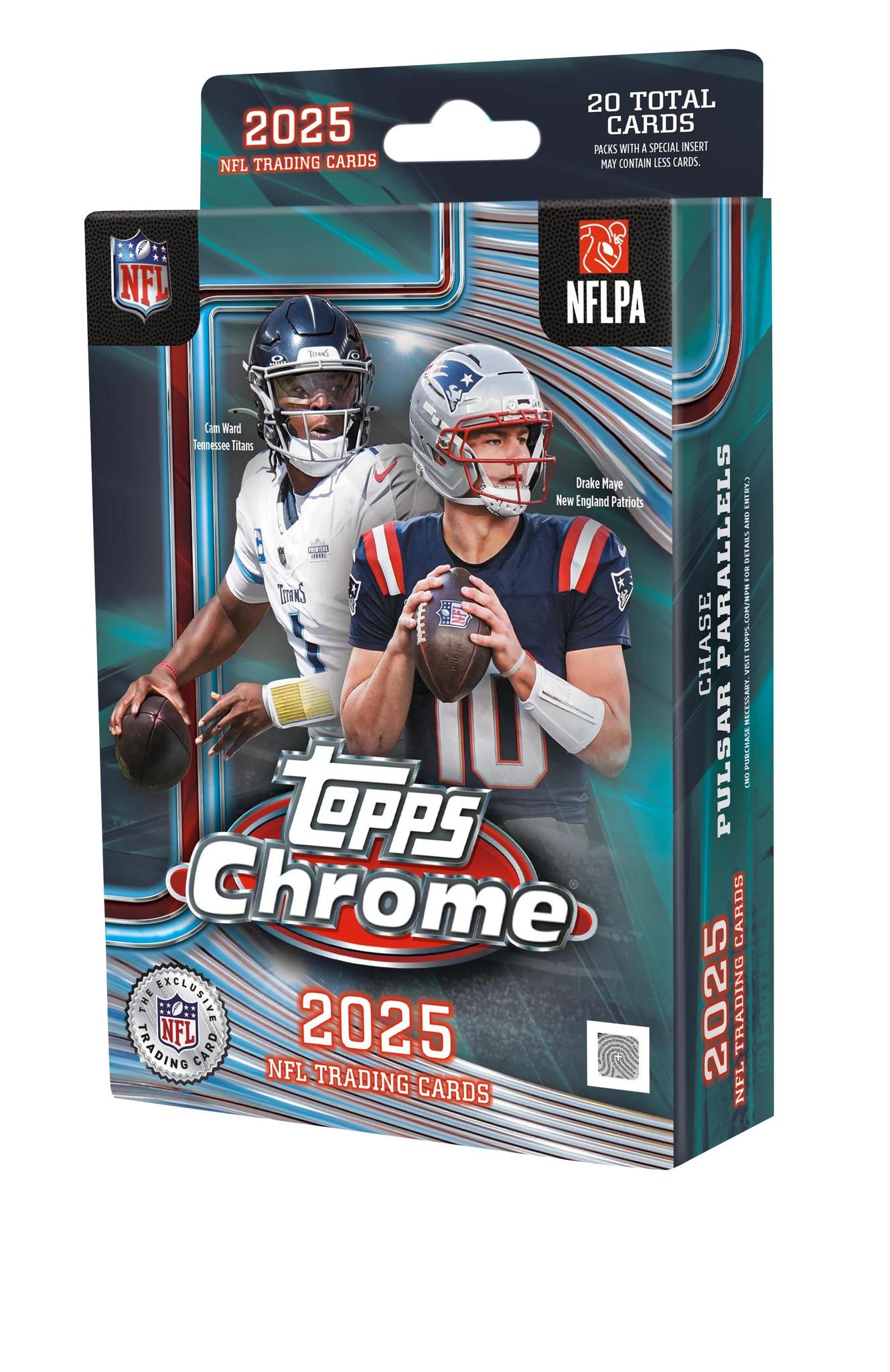 2025-26 Topps Chrome® Football - Hanger Box