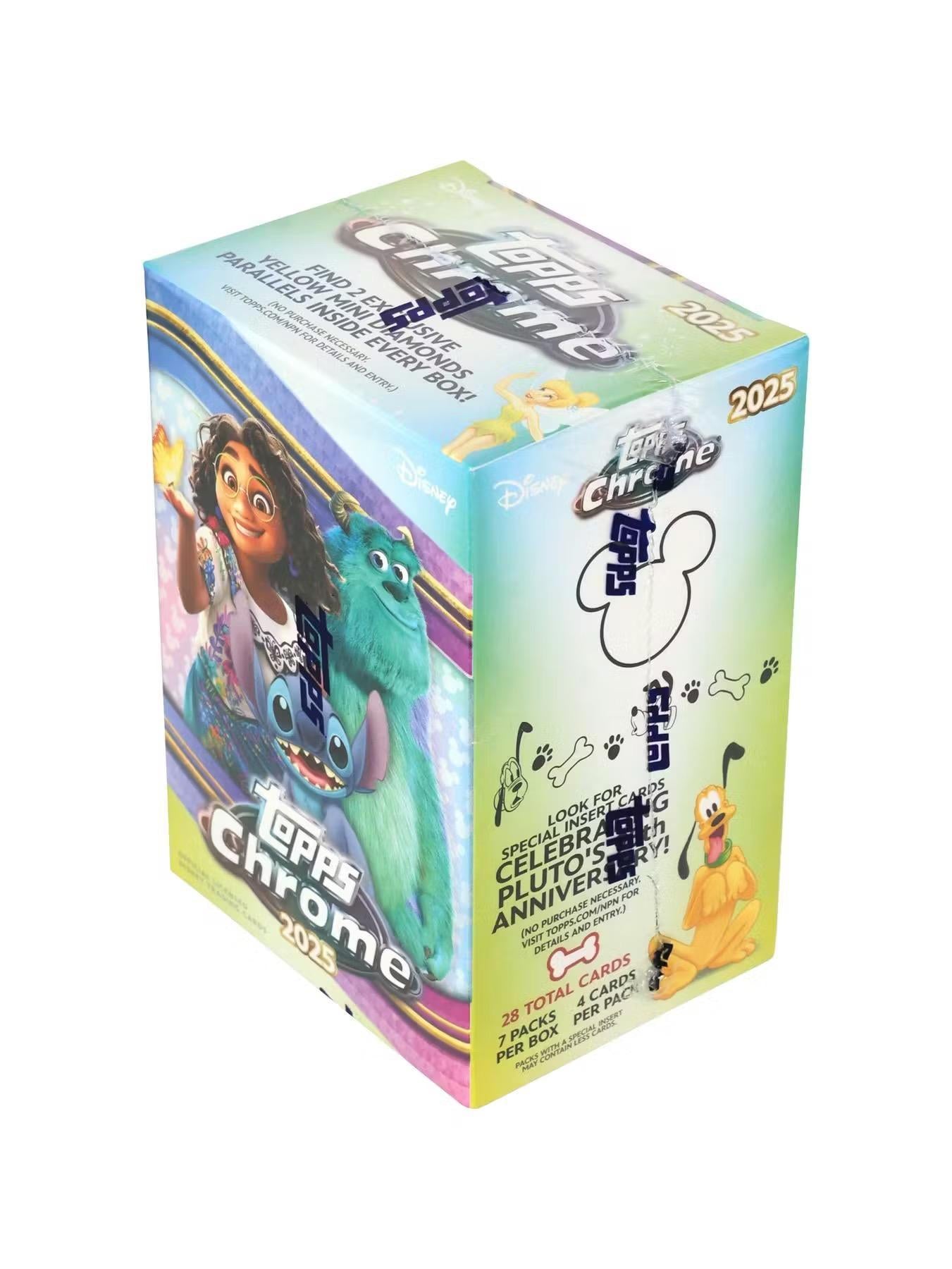 Topps 2025 Disney Chrome 7-Pack Blaster Box
