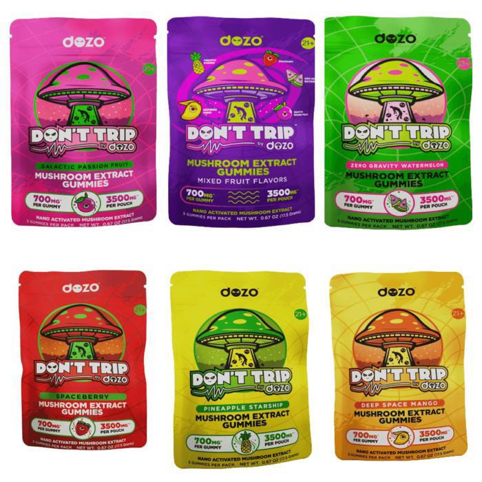 Dozo Don't Trip Gummies 700MG Amanita THC-P